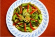 Dưa món, bánh xèo chay