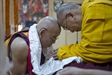 His Holiness the Dalai Lama is Offered a Long-life Ceremony