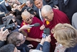 His Holiness the Dalai Lama Arrives in Rome to Attend the World Summit of Nobel Peace Laureates