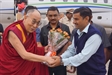 His Holiness the Dalai Lama Leaves Surat and Travels to Nashik