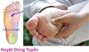 TRỊ DỨT CƠN HO BẰNG HUYỆT DŨNG TUYỀN!