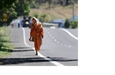 What to do with a walking monk?