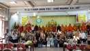 Họp mặt đoàn dự lễ Khánh thành tứ động tâm do TWGH tổ chức