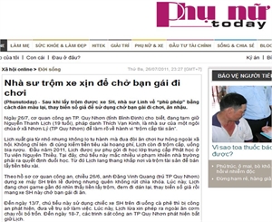 Vietnamnet.vn, phunutoday.vn cố tình bôi nhọ Phật giáo?