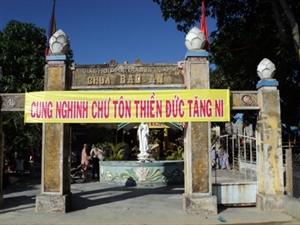 Báo Ân - Ngôi chùa 170 tuổi trên quê hương Bồ Tát Quảng Đức