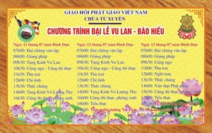 Chùa Từ Xuyên đã sẵn sàng cho Đại lễ Vu Lan