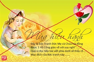 Cảnh giác tranh Vu Lan giả