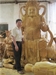Nghệ nhân Nguyễn Văn Trúc - “chuyên gia” thổi hồn cho tượng gỗ