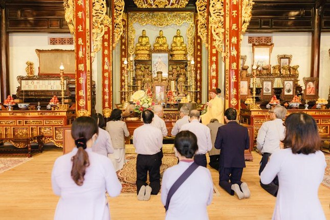 Tưởng niệm chư vị Tổ sư, chư Thánh tử đạo nhân kỷ niệm 70 năm thành lập Gia đình Phật tử VN ảnh 3
